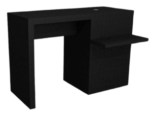 Meuble Caisse FRANCE – Caisson à droite + Tablette PMR / FRANCE Cash Desk – Box on the right + PMR shelf