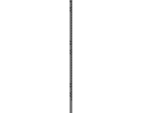 Poteau en L – H240 cm – noir