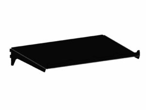 Tablette pour meuble tee-shirt – 1200 x 400 x H400 mm – Métal RAL 9005 Noir